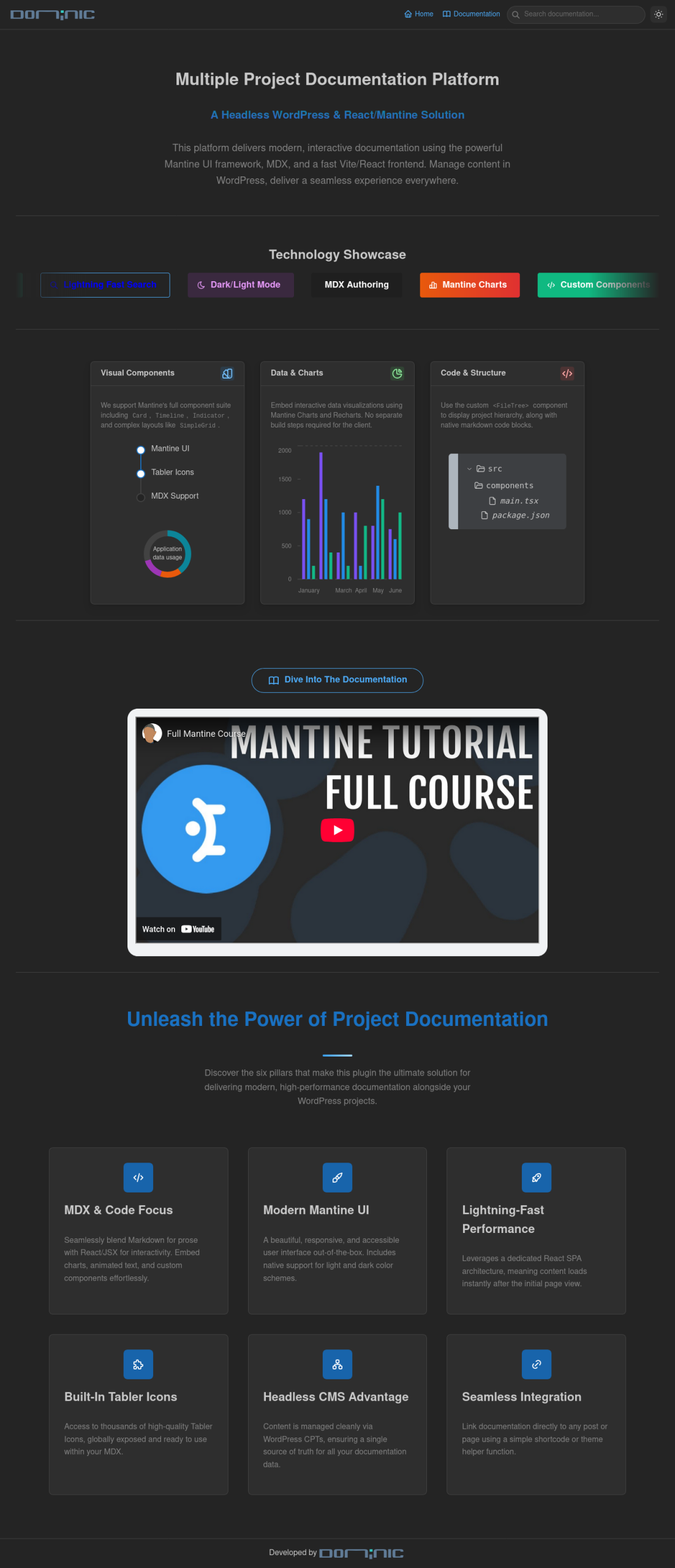 Project documentation Main Image