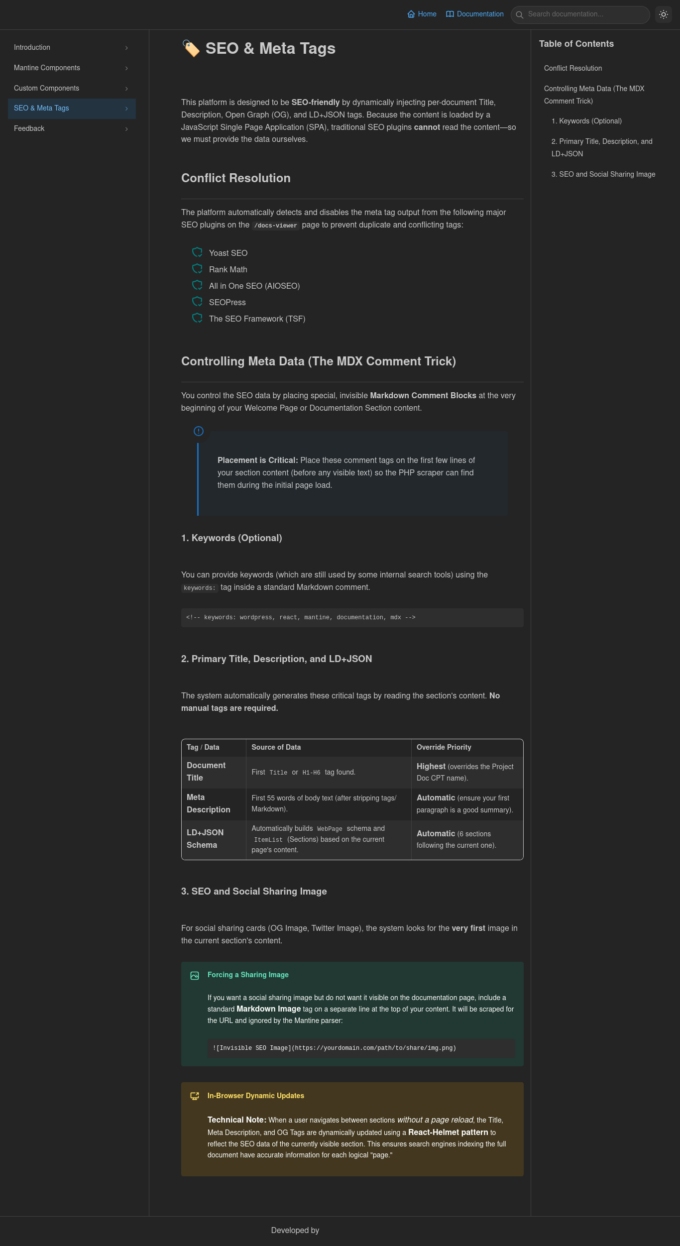 Project documentation Gallery Image